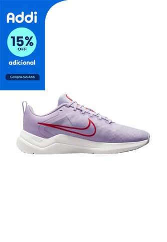 Tenis Nike Downshifter 12 Running Mujer-Lila Claro Nike