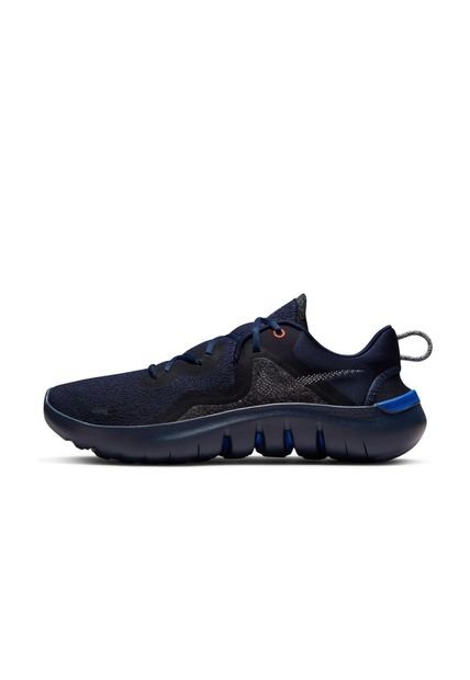 Tenis Hombre Nike Flex 2021 Rn-Azul Oscuro