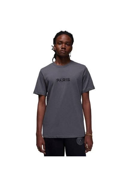 Camiseta Nike París Saint Germain-Gris