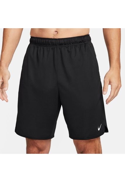 Pantaloneta Deportiva Hombre Nike Dri Fit Totality Knit 9 In Negro