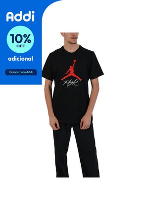 Camiseta Nike Jumpman Flight Hbr Tee Hombre-Negro