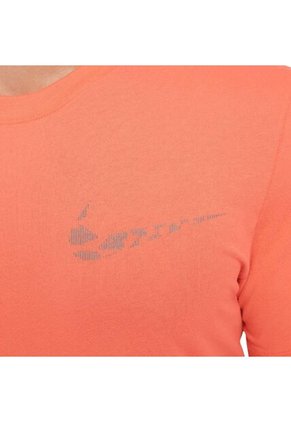 Camiseta Nike Tee Run Division Fa24-Salmón