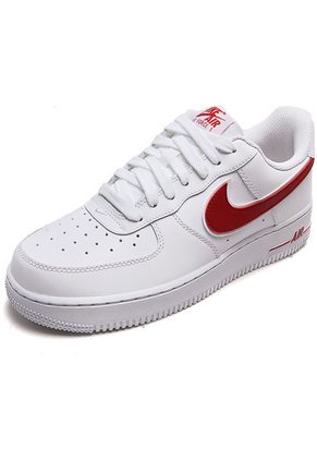 Tenis Blanco-Rojo Nike Air Force 1`07 LV8 3