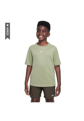 Camiseta Nike Multi Short Sleeve Top Niño-Verde