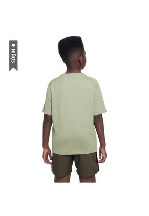 Camiseta Nike Multi Short Sleeve Top Niño-Verde