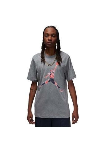 Camiseta Jordan Brand Crew Graphic Tees-Gris Nike