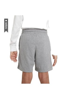 Pantaloneta Nike Jersey Niño-Gris