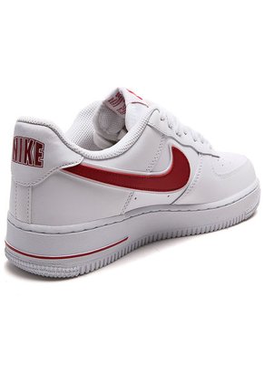 Tenis Blanco-Rojo Nike Air Force 1`07 LV8 3
