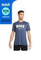 Camiseta Nike Df Tee Hbr Novelty Hombre-Azul de Nike