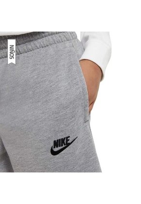 Pantaloneta Nike Jersey Niño-Gris