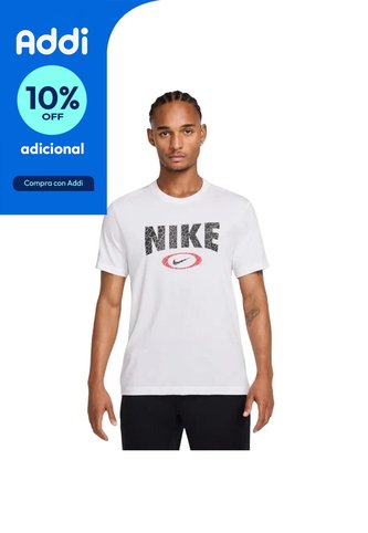 Camiseta Nike Df Tee Hbr Novelty Hombre-Blanco Nike