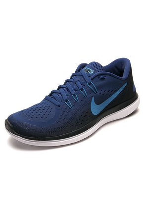 Tenis Running Azul Royal-Negro-Blanco NIKE Flex 2017 Rn