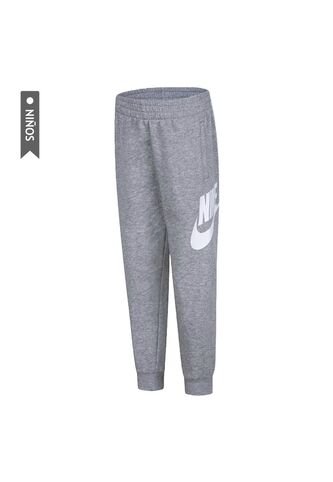 Pantalon Nike Jogger Club Ft Hbr Niños-Gris Nike