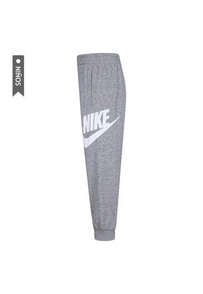 Pantalon Nike Jogger Club Ft Hbr Niños-Gris