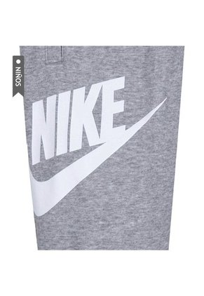 Pantalon Nike Jogger Club Ft Hbr Niños-Gris