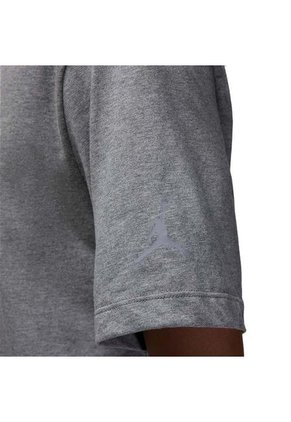 Camiseta Jordan Brand Crew Graphic Tees-Gris