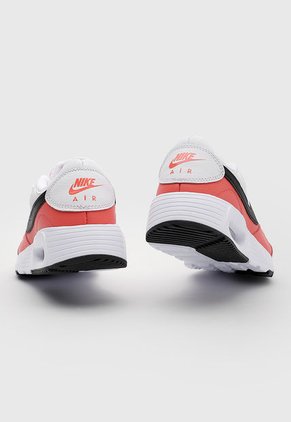 Tenis Lifestyle Blanco-Coral-Negro Nike Air Max SC