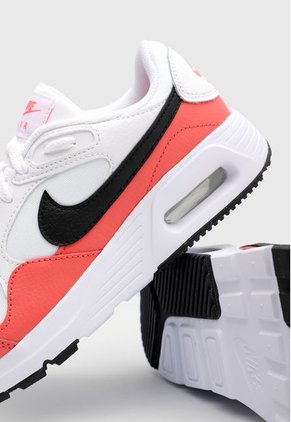 Tenis Lifestyle Blanco-Coral-Negro Nike Air Max SC