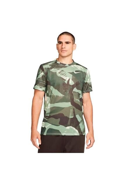 Camiseta Nike Dri-Fit Camuflado Hombre-Verde