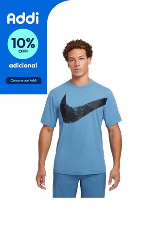 Camiseta Nike Hyverse Swoosh-Azul Nike