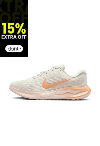 Tenis Mujer Running Nike Journey Run Blanco/Naranja Nike