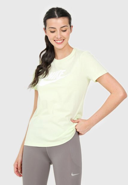 Camiseta Verde-Blanco Nike Sportswear
