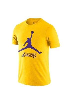 Camiseta Nike Los Angeles Lakers Essential-Amarillo