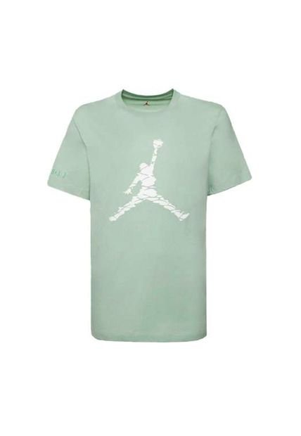 Camiseta Jordan Essentials Crew 3-Verde