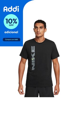 Camiseta Nike Tee Vintage Fitness-Negro Nike