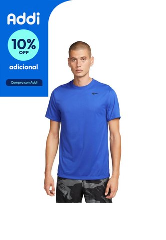 Camiseta Nike Dri Fit Tee Reset-Azul Nike