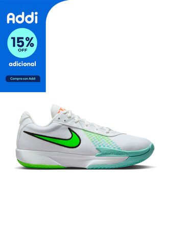 Tenis Nike Air Zoom G.T. Cut Academy Hombre-Blanco/Verde Nike
