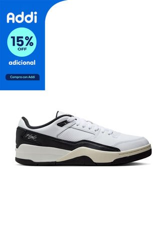 Tenis Nike Jordan Flight Court Hombre-Blanco/Negro Nike