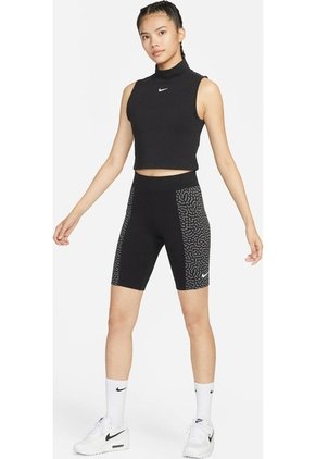 Licra Mujer Nike Sports Shine Midrrise Bike Sohrt