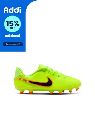 Guayos Nike Jr Legend 10 Academy Fg/Mg Niño-Verde Nike