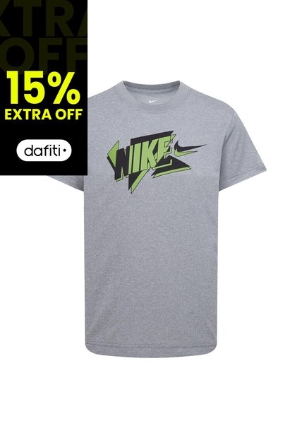 Camiseta Nike Nkb Adp Df Tee Niño-Gris