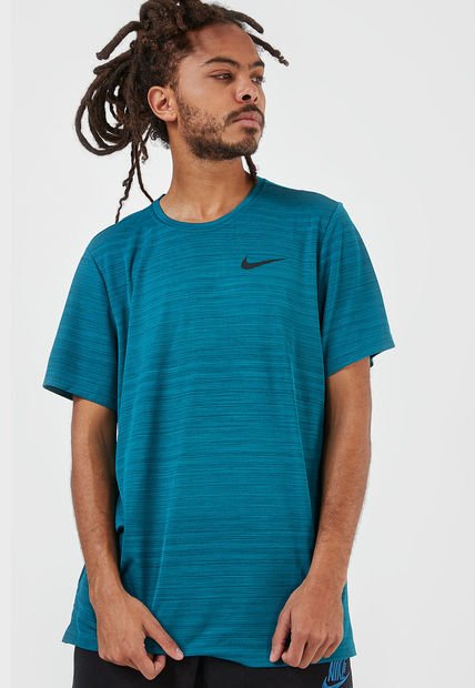 Camiseta Azul Petróleo Nike Superset