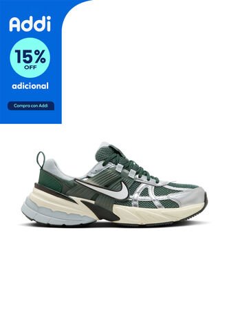 Tenis Nike V2K Run Hombre-Gris Plata Nike
