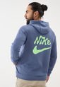 Hoodie Azul-Verde Lima NIKE Dri-Fit Training '72 de Nike
