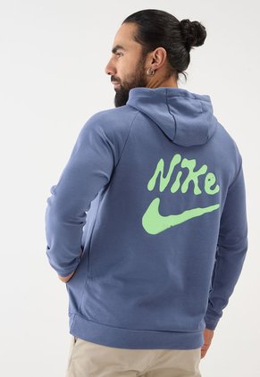 Hoodie Azul-Verde Lima NIKE Dri-Fit Training '72