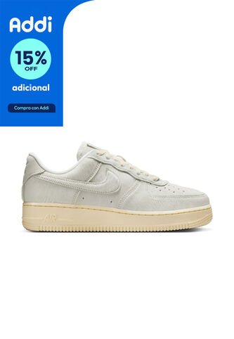 Tenis Nike Wmns Air Force 1 07 Pony Hair Mujer-Gris Nike