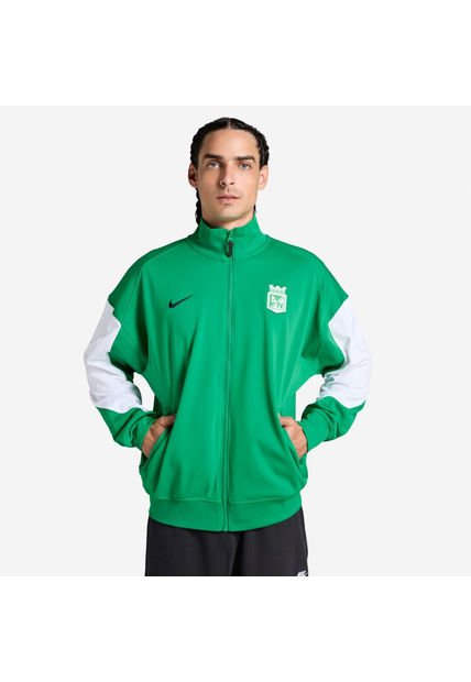 Nike Chaqueta Nike Hombre Anthem Atlético Nacional-Verde-Blanco Chaqueta