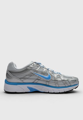 Tenis NIKE P-6000 Plateado
