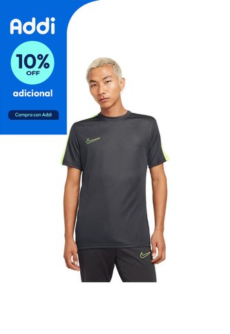 Camiseta Nike Academy Sleeve Soccer Top-Gris Nike