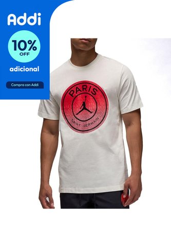 Camiseta Nike París Saint-Germain-Blanco Nike
