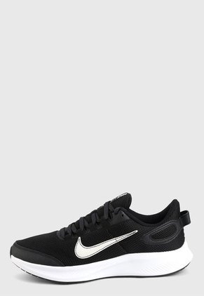 Tenis Running Negro-Blanco Nike Runallday 2