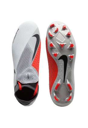 Fútbol Gris-Rojo Nike Phantom VSN Pro Df Fg