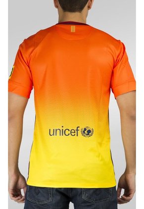 Camiseta Nike Safet Oring Tour FC Barcelona Naranja-Amarillo