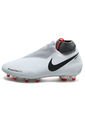 Fútbol Gris-Rojo Nike Phantom VSN Pro Df Fg de Nike