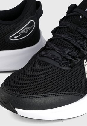 Tenis Running Negro-Blanco Nike Runallday 2