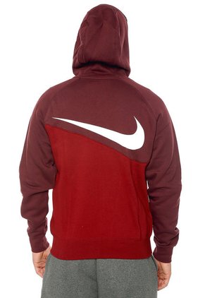 Hoodie Vinotinto-Rojo Nike Sportswear Swoosh